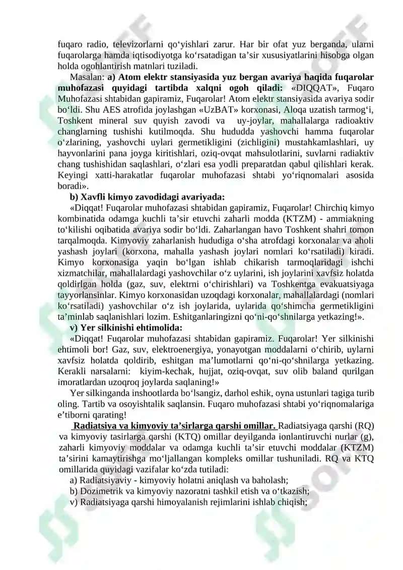 Fuqarolarni muhofaza qilishning uslublari va xususiyatlari 2