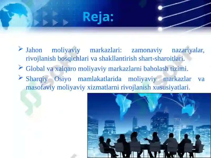 Xalqaro valyuta -kredit va moliya tashkilotlari 2