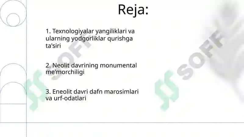 Neolit va Eneolit davri yodgorliklari 2
