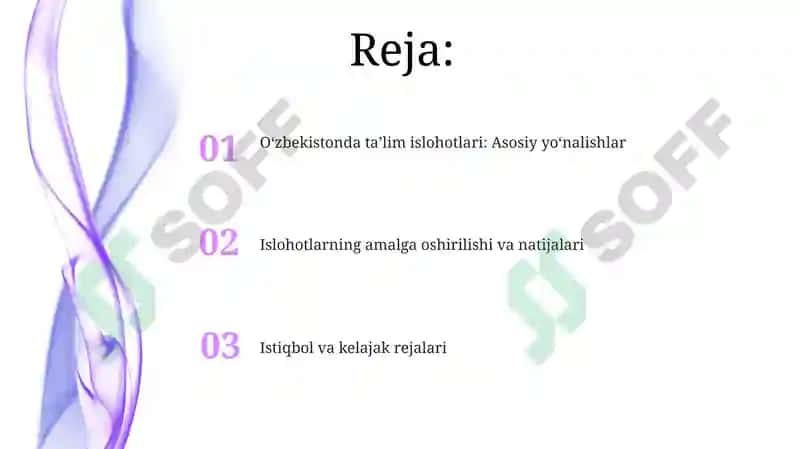 O'zbekistonda Ta'lim Islohotlari: Umumiy Ko'rinish 2