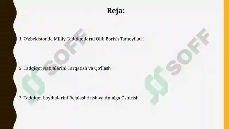 Oʻzbekistonda milliy tadqiqotlar ni o'tkazish tamoyillari 2