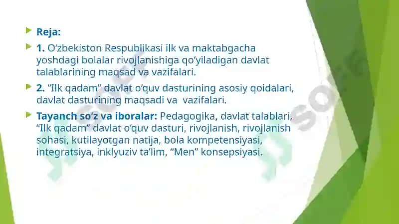 “Ilk qadam” davlat o‘quv dasturi namunasida o‘tkaziladigan mavzuli faoliyatlarni tashkil etish 2