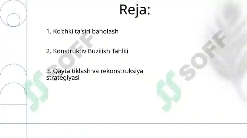 Qayta tiklash va rekonstruksiya strategiyasi 2