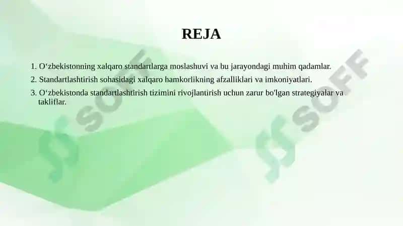 Oʻzbekistonning Xalqaro Standartlarga Moslashuvi 2