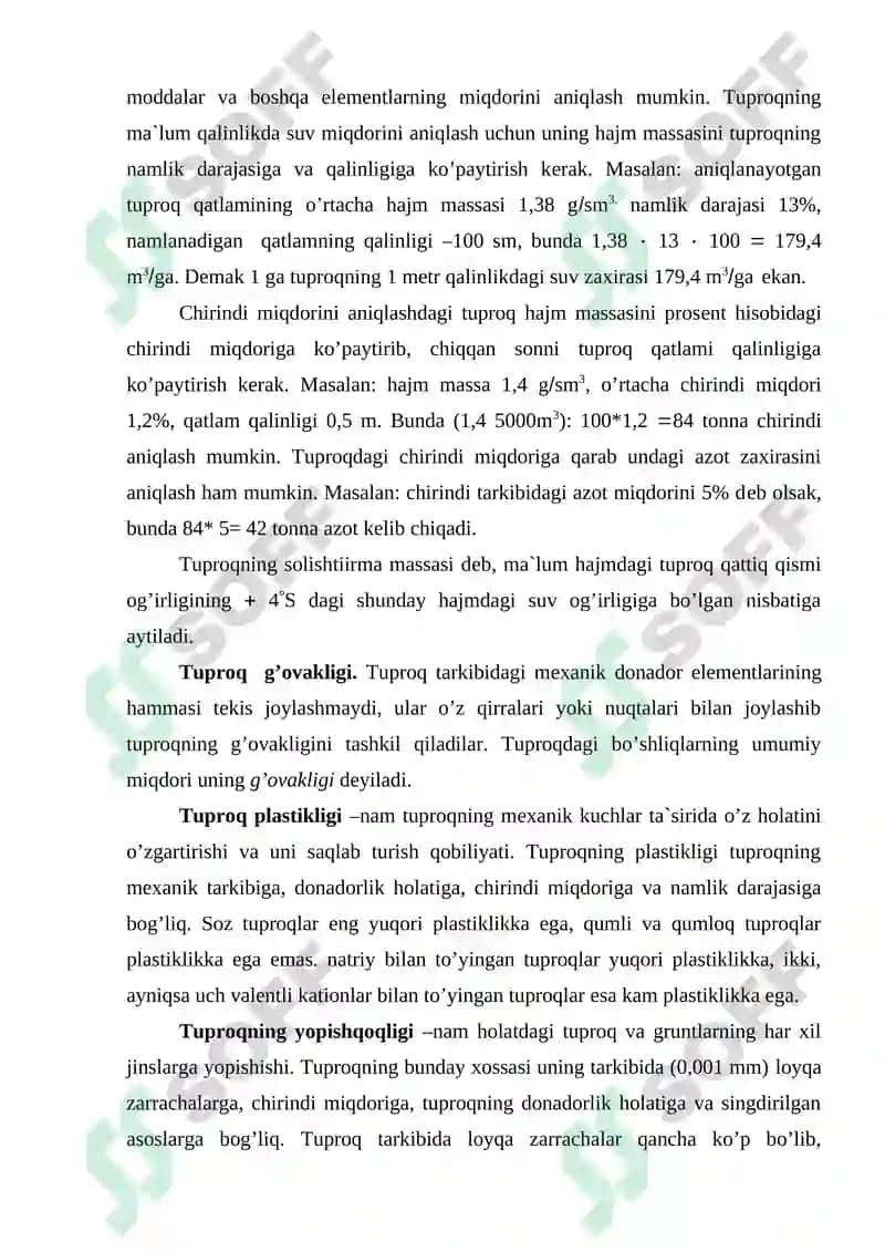Tuproqning fizik va fizik-mеxanik xossalari 2