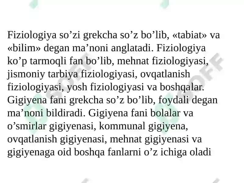 O’sish va rivojlanishning umumiy qonuniyatlari 2