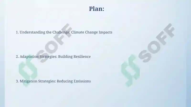 Climate change: Adaptation vs. Mitigation strategies 2