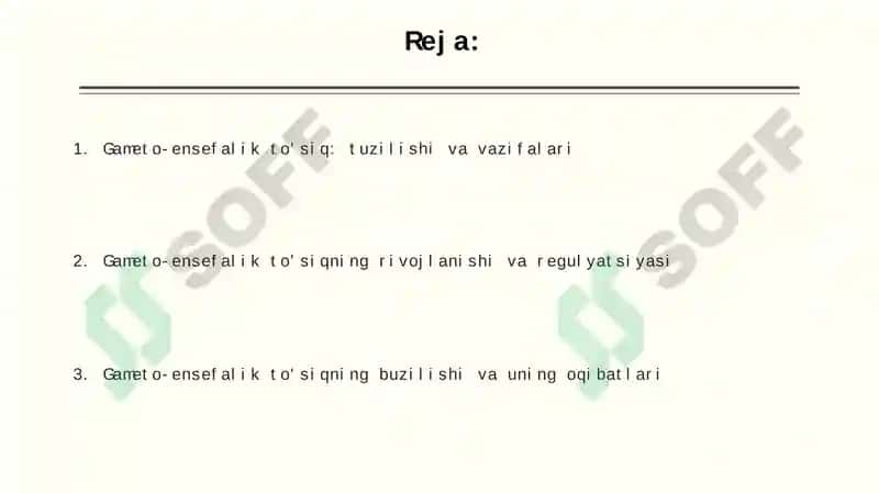Gametoensefalik toʻsiq gistofiziologiyasi 2