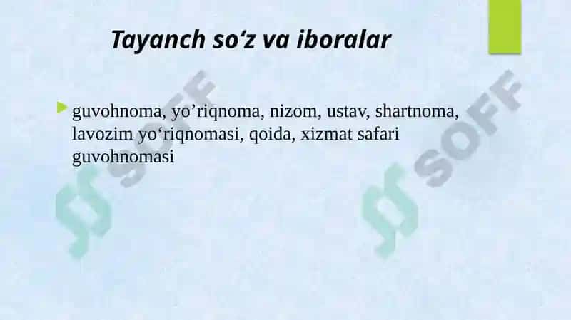 Tashkiliy hujjatlar va ularning ahamiyati 2