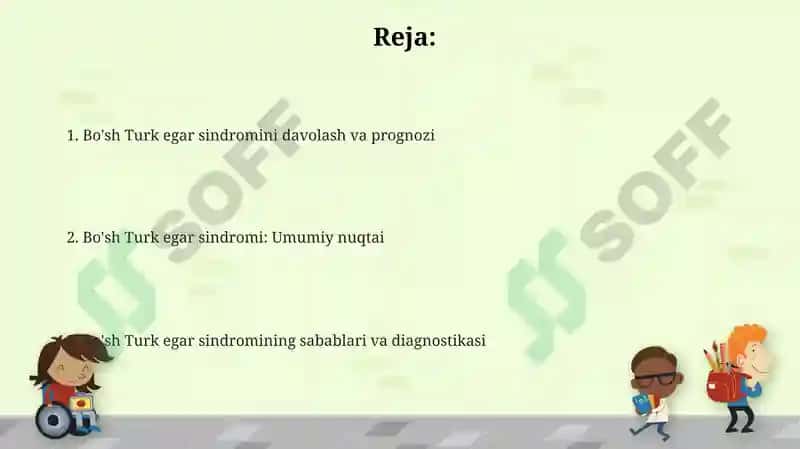Bo'sh Turk egar sindromi 2