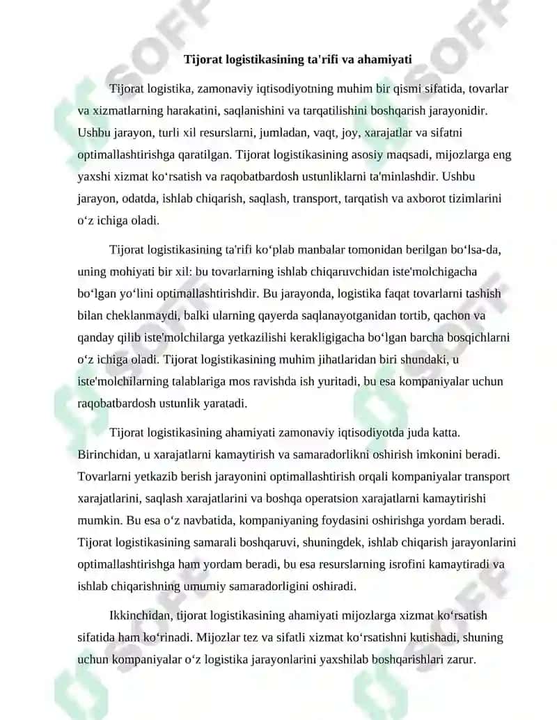 Tijorat logistika 2