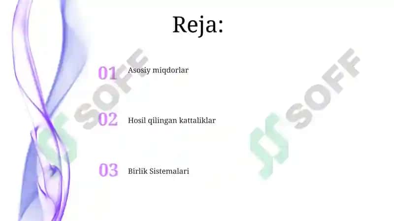 O'lchov birliklari 2