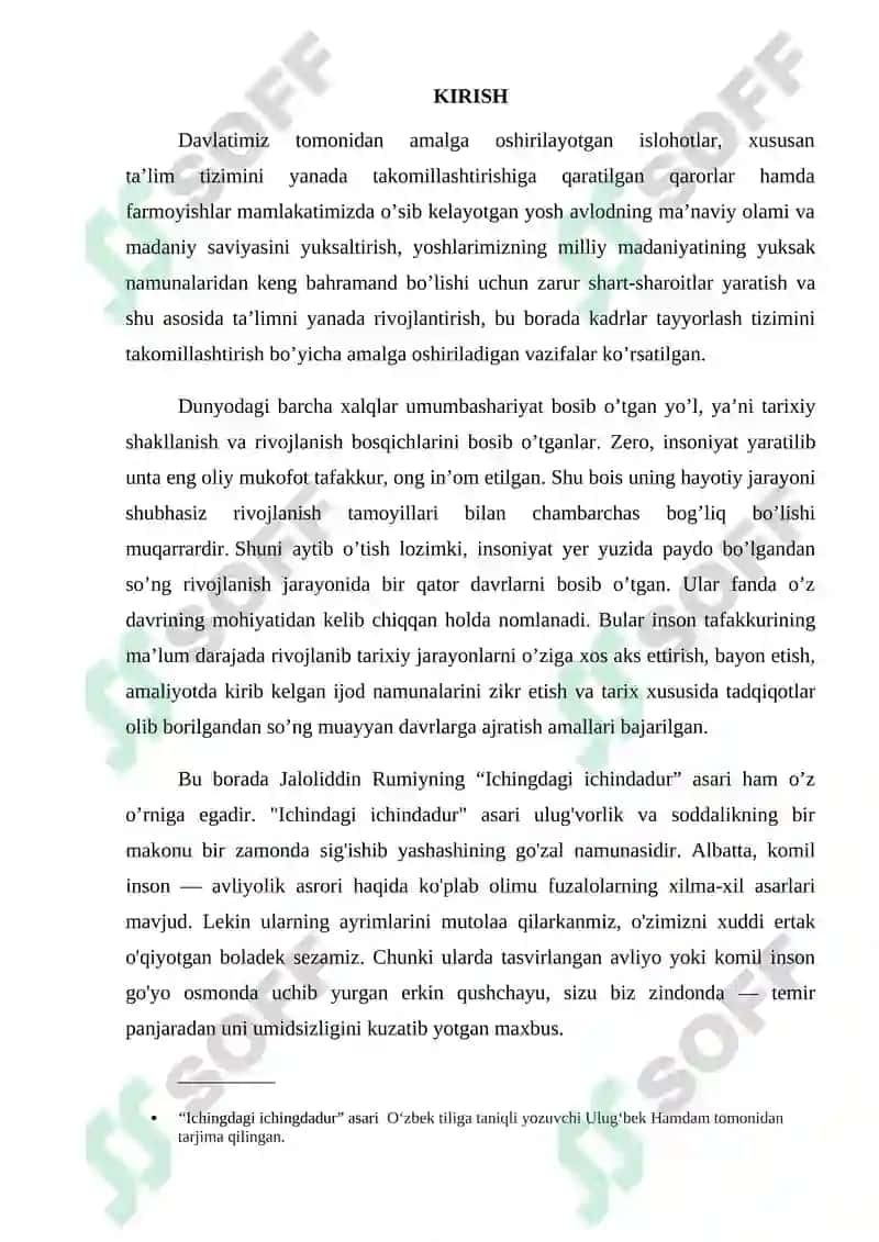 Asardagi inson hususiyatlari tahlili 2