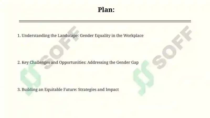 Gender Equality in the Workplace 2