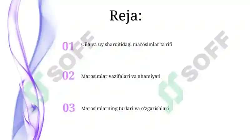 Marosimlar va Oilaviy Uyg'onish 2