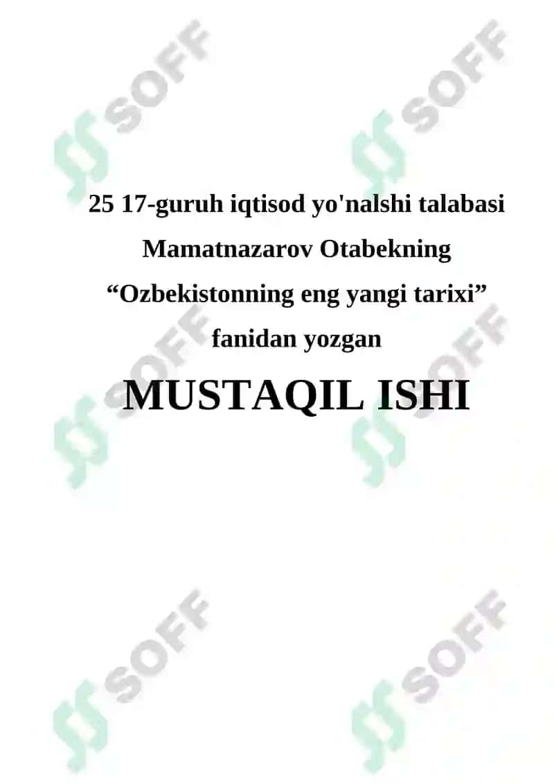 YANGI O‘ZBEKISTONDA INSON HUQUQLARI VA ERKINLIKLARI KAFOLATINING YARATILISHI.docx 2