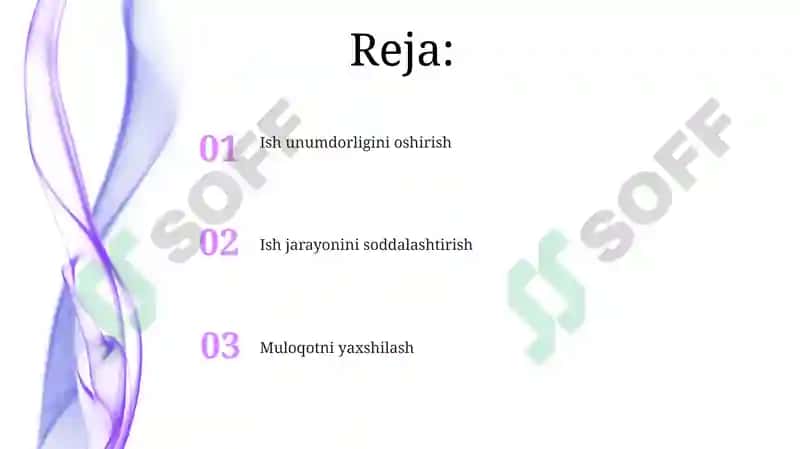 Muassasalarda ish yuritishni tashkil etish texnologiyalari 2