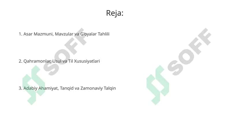 Oʻtkir Xoshimovning Tushdakechgan Umrlarasari 2