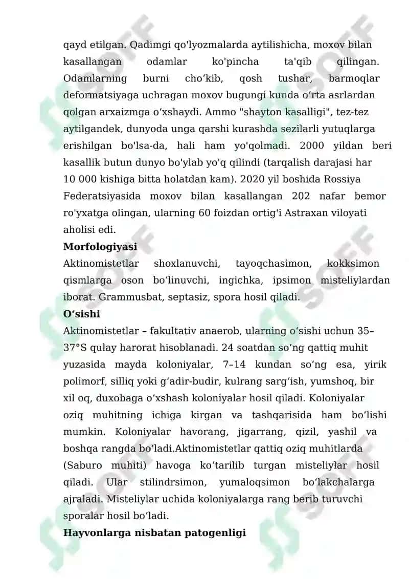 XAVO-TOMCHI INFEKSIYALARI QO’ZG’ATUVCHILARI 2