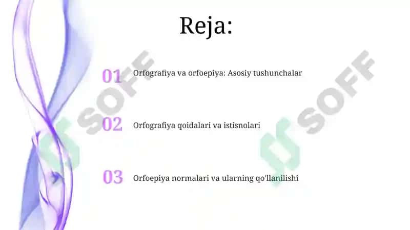 Orfografiya va Orfoepiya 2