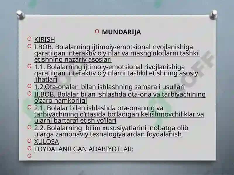 Bolalarning ijtimoiy-emotsional rivojlanishiga qaratilgan interaktiv o'yinlar va mashg'ulotlarni tashkil etishning nazariy asoslari 2