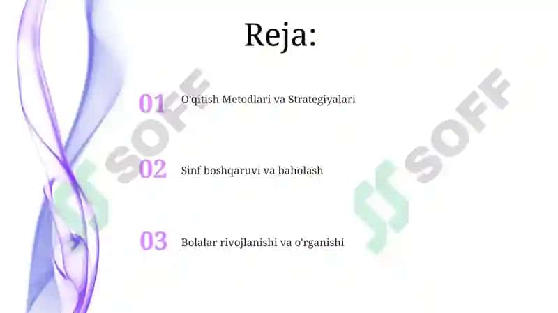 Boshlang'ich ta'lim Pedagogikasining umumiy asoslari 2