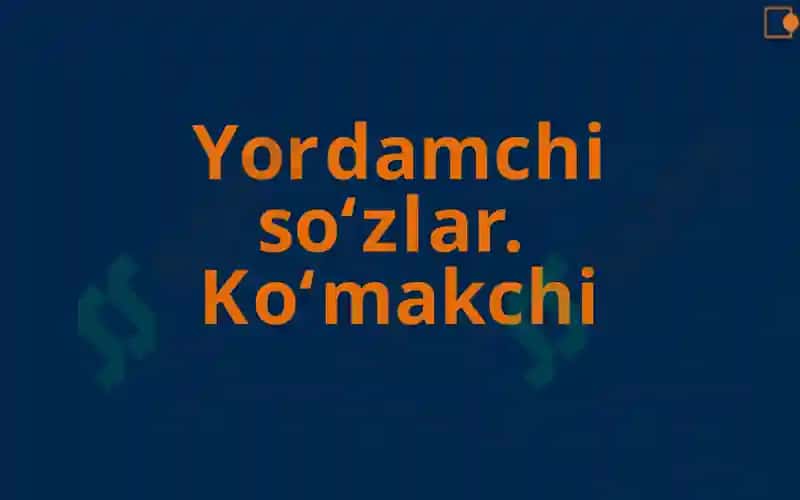 Yengil ona tili saboqlari 2