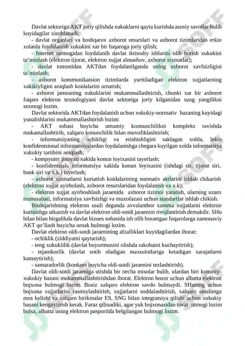 Elektron boshqaruv usullari 2