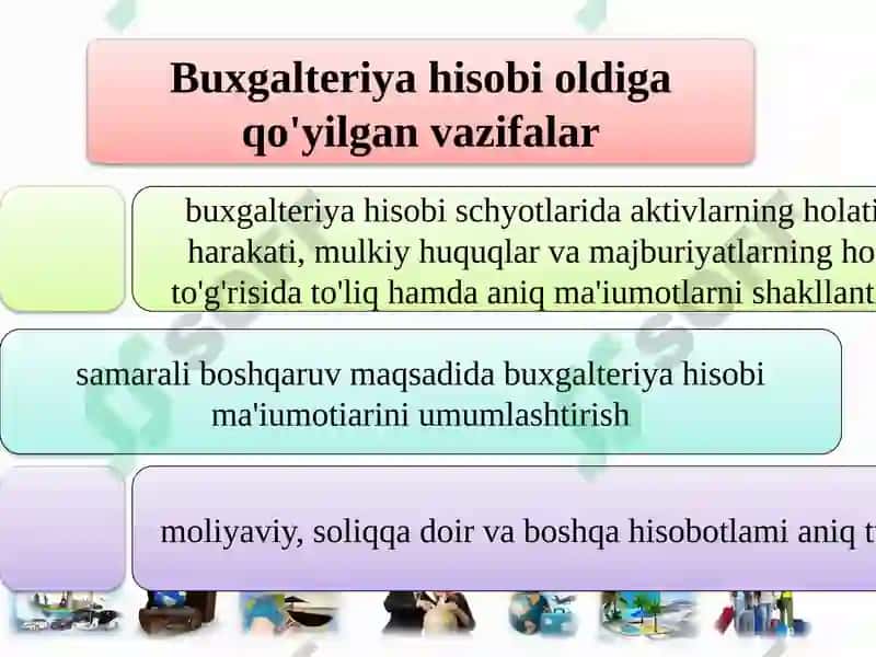BUXGALTERIYA HISOBINI TASHKIL ETISH VA HISOB SIYOSATI 2