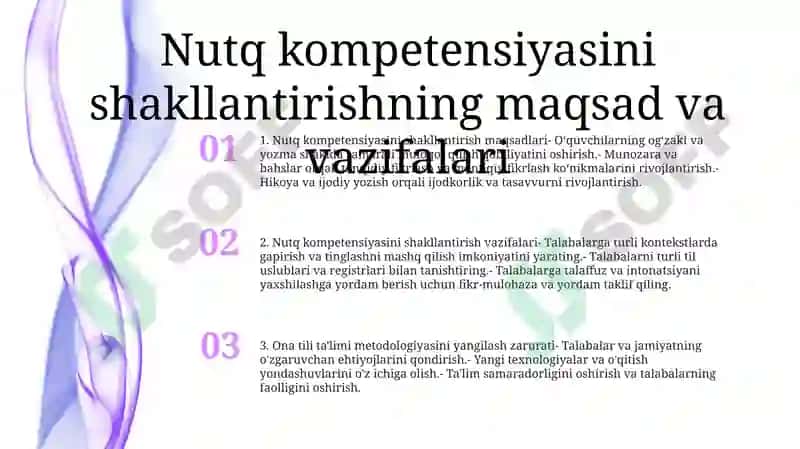 Nutqiy Kompetentsiyalarni Shakllantirish Va Rivojlantirish 2