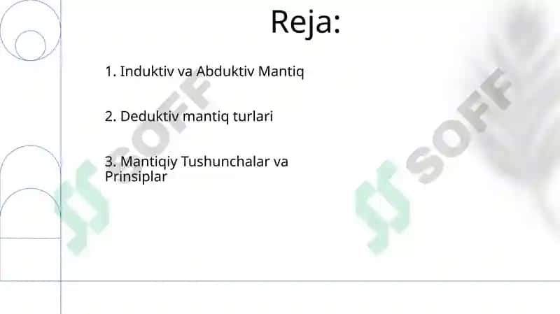 Tafakkurning mantiqiy tarkibi va shakllari 2