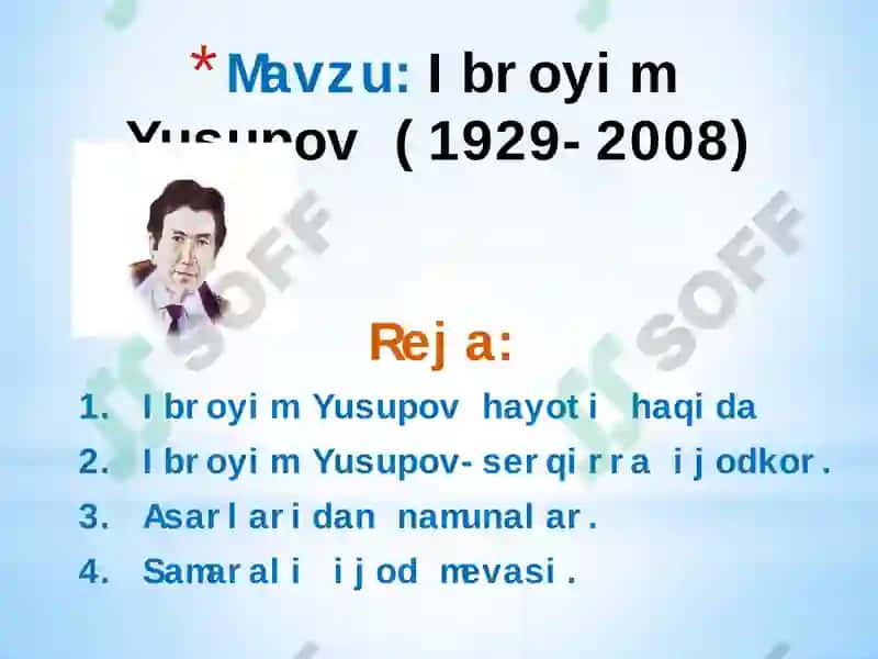 Ibroyim Yusupov 2