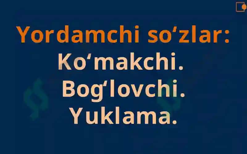 Yengil ona tili saboqlari 2