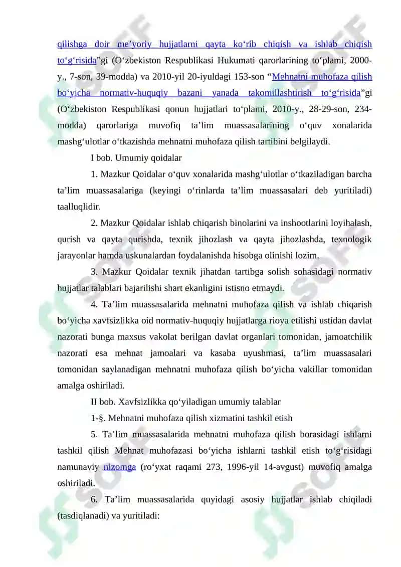 Mashg'ulotlar o'tkazish 2