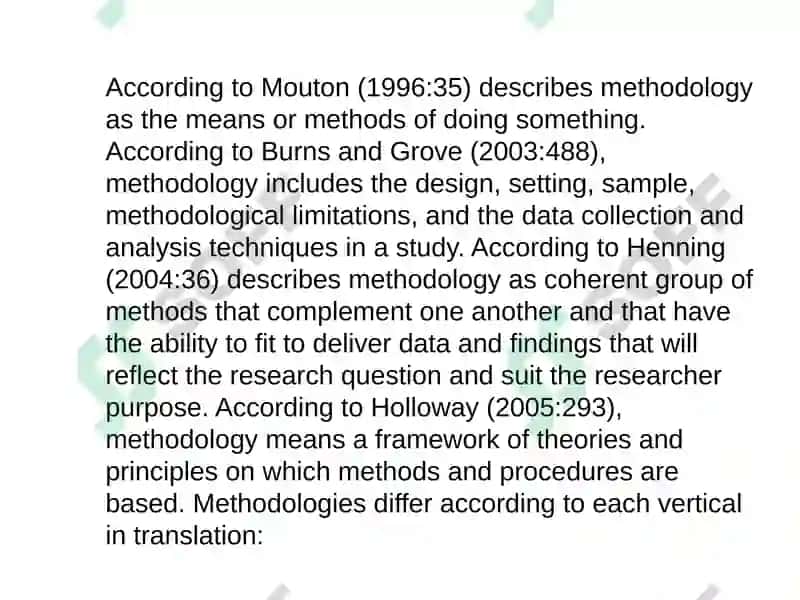 Methodology 2