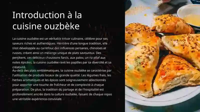 Introduction à la cuisine ouzbèke 2