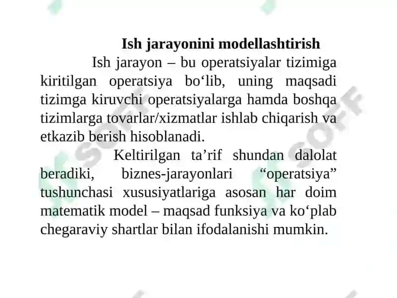 Modellashtirish vositalari va texnologiyalari 2
