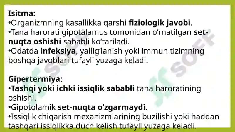 Isitmaning Gipertermiyadan Farqlovchi Xossalari 2