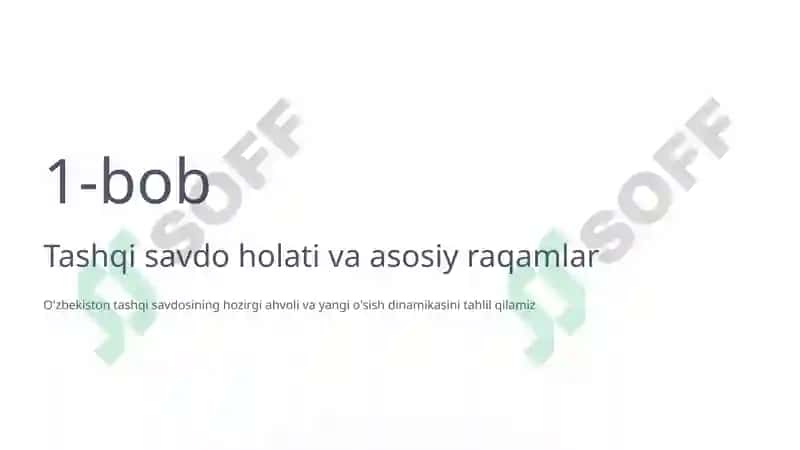 Tashqi Savdo Geografiyasi Diversifikatsiyasi 2