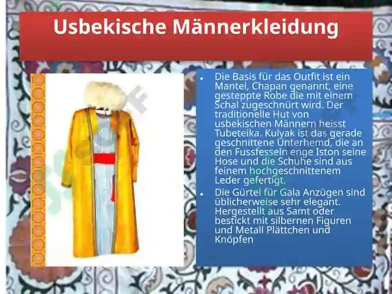 Traditionelle usbekische Kleidung 2