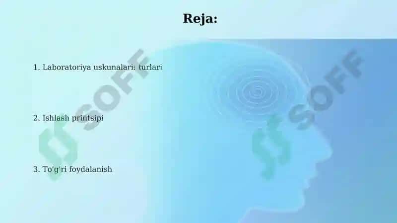 Laboratoriya jihozlari:turlari, ishlash prinsipi va toʻgri foydalanish 2