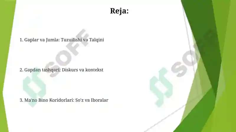 Sintaktik birliklar va ularning Ma'no Aspekti 2