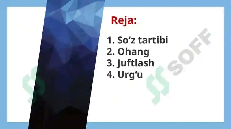 Morfema – fonema va leksema o‘rtasidagi munosabat.Grammatik ma’no. 2