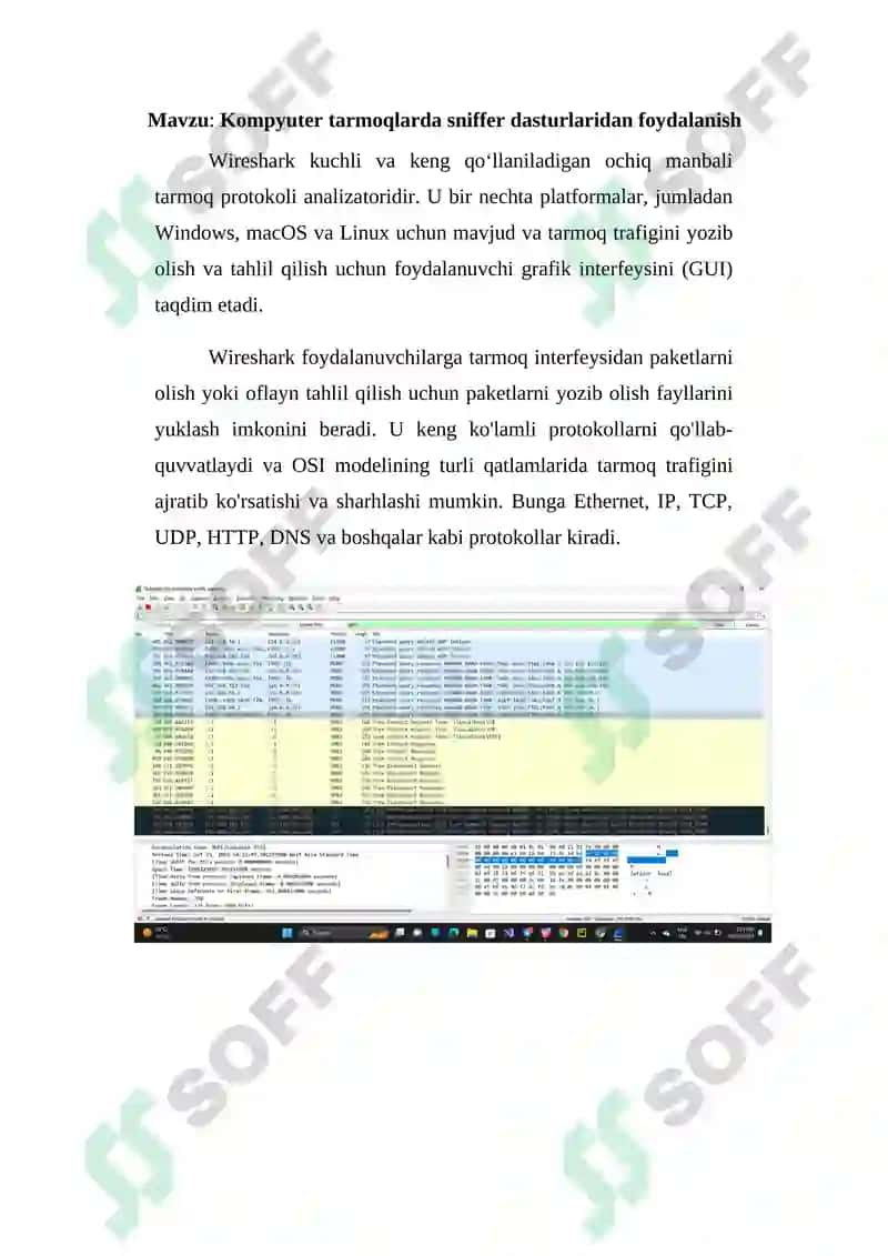 Kompyuter tarmoqlarda sniffer dasturlaridan foydalanish 2