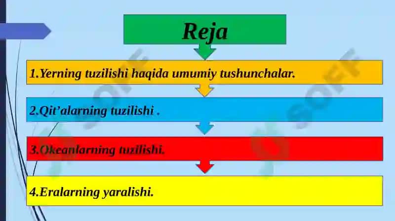 Yer tuzilishi haqida umumiy tushunchalar 2