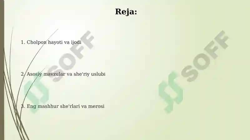 Cholpon: Hayoti va ijodi 2