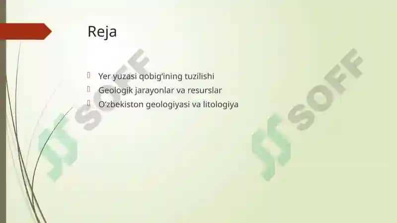 Yer yuzasi qobigʻining tuzilishini oʻrganish 2
