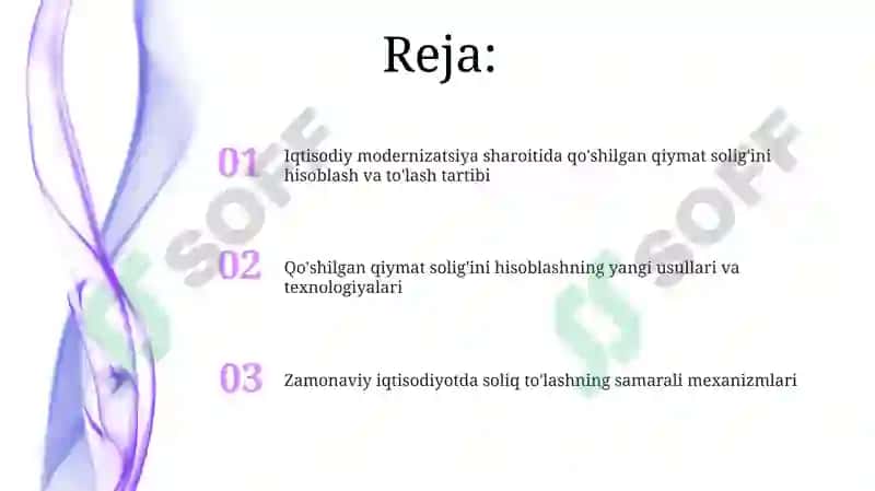 Qo'shilgan qiymat solig'ini hisoblash va to'lash tartibi 2