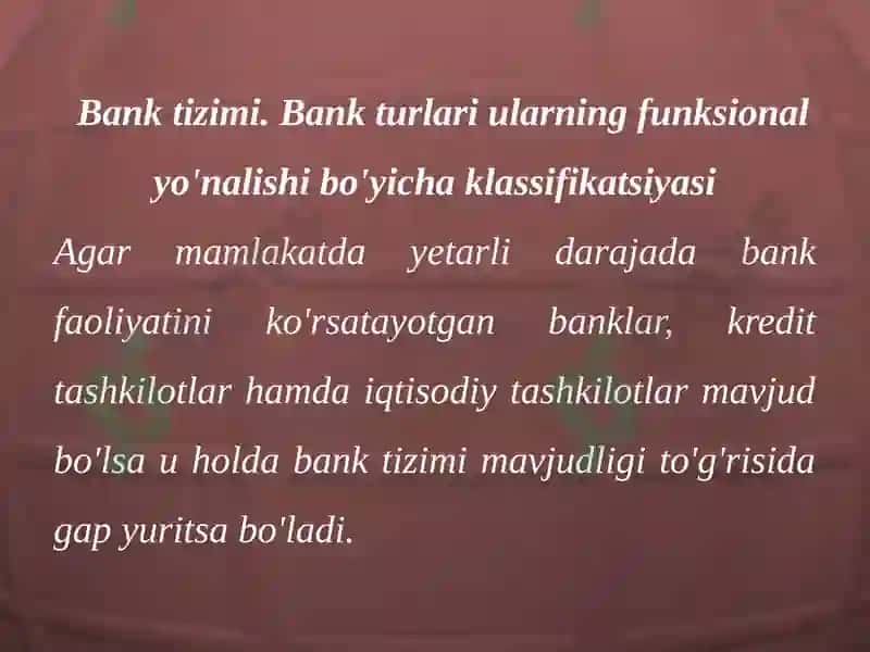 Banktizimi 2