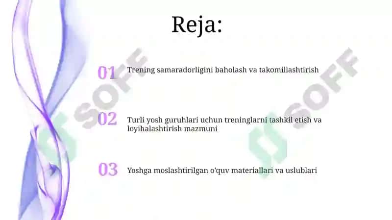 Yoshga moslashtirilgan o'quv materiallari va uslublari 2